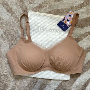 Honeylove Crossover Bra Sand